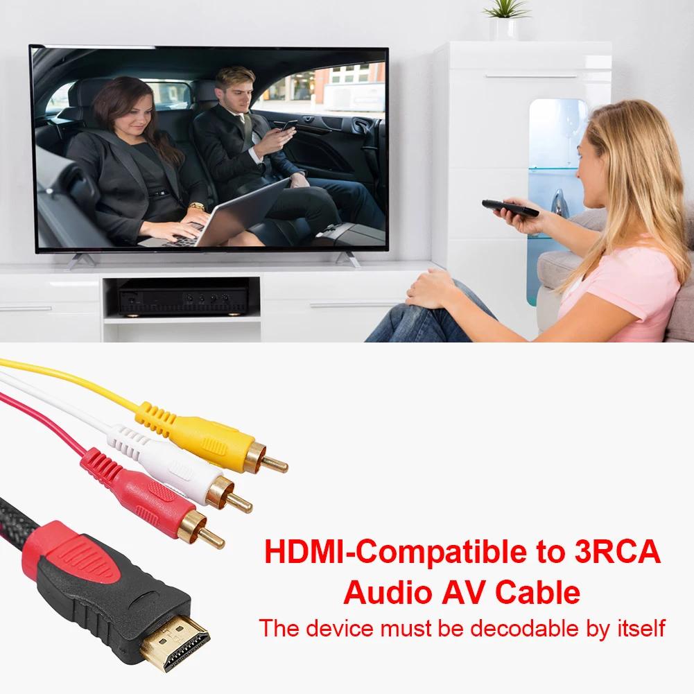 TV ڽ AV ̺ ڵ  ,  ̺-  AV ̺ ڵ, HDMI-3RCA   ȣȯ